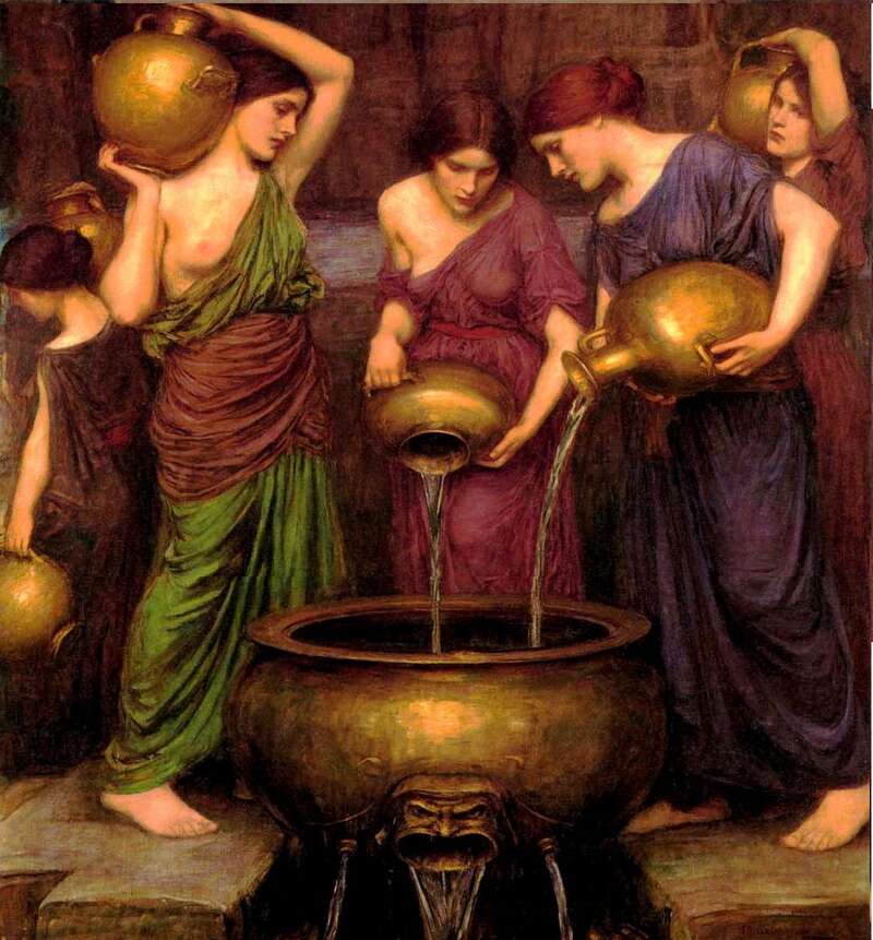 Tableau du tonneau des Danaïdes